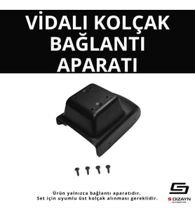 Dacia Duster 2 ABS Vidalı Kol Dayama Kolçak Alt Adaptör 2018-2023 A+Kalite