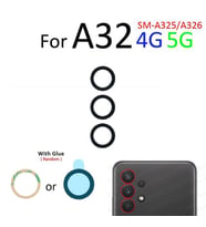 Tkgz Samsung Galaxy A32 Arka Kamera Camı Lens Yapışkanlı