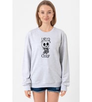 Jack Skellington I Need Candy Grimelanj Kadın 2ip Sweatshirt