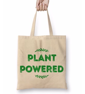 PLANT POWERED Bez Çanta Uzun Saplı