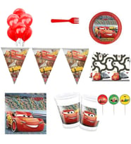 Cars Arabalar  Doğum Günü Süsleri ve Parti Seti 8 Kişilik Lüks Set-