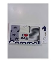 I Love Dad 3'lü Çorap (Çok Renkli)