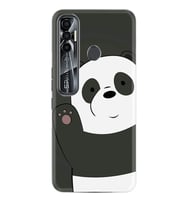 Tecno Spark 6 6 Go 8C 8 Pro 7 7 Spark 9 Pro Kılıf Desemli Silikon Hello Panda 1709