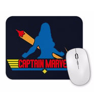 Captain Marvel Top Captain Mouse Pad