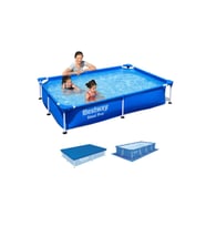 BESTWAY DİKDÖRTGEN PREFABRİK HAVUZ SET BW449 56401 (221 cm x 150 cm )