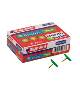 Bigpoint Renkli Raptiye Yeşil x 10 Kutu