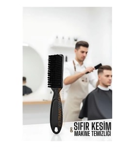Mey İthalat® Fade Fırça – Berberler İçin Sıfır Kesim ve Makine Temizleme Fırçası 722306