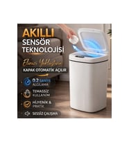 Sensörlü Çöp Kovası Otomatik Kapak Temassız