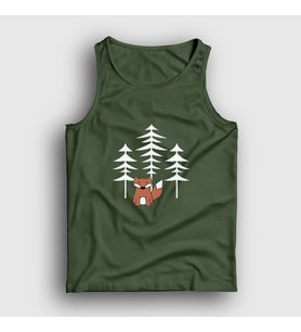 Presmono Unisex Haki Forest Fox Tilki Atlet 367672tt (Haki)