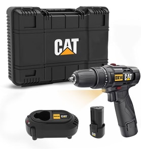 Cat Dx14.2 12Volt/2.0Ah Li-Ion Çift Akülü Profesyonel Şarjlı Matkap (Çok Renkli)