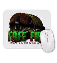 Free Fire Capacete Mouse Pad