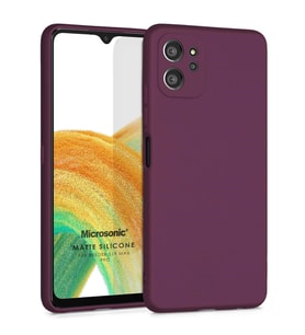 Microsonic Matte Silicone Reeder S19 Max Pro Kılıf Mor