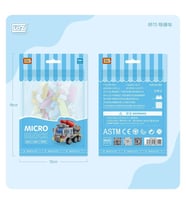 Lz8615 Loz Araba Blok Seti Mini Poşet 150 Parça-Vagon Life