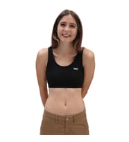 WM FLYING V BRALETTE (Siyah)