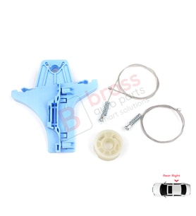 VW Jetta MK6 A6 IV 2010-2018 5C6 5C6839462 İçin Elektrikli Arka Sağ Cam Kriko Tamir Seti