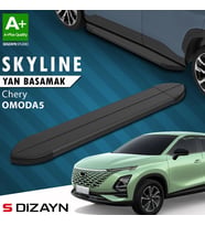 S-Dizayn Chery Omoda5 Skyline Siyah Yan Basamak 183 Cm 2022 Üzeri A+ Kalite