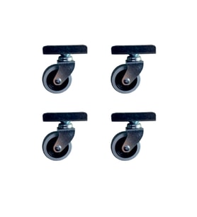 Furç Uzun-Sunta Bilyalı Teker - 20x50 - Gri - 18MM HKS184 - 4 Adet TG-V 12352