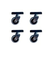 Furç Uzun-Sunta Bilyalı Teker - 20x50 - Gri - 18MM HKS184 - 4 Adet TG-V 12352
