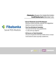 WooCommerce / Wordpress - Fibabanka Sanal POS Modülü