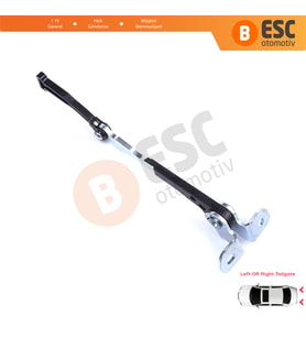 Fiat Doblo MPV Van Cargo MK1 119 223 2001-2010 51801197 İçin Arka Bagaj Kapı Gergi Yayı