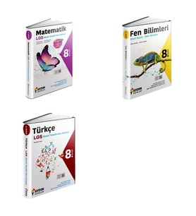 LGS 8.Sınıf Matematik Fen Bilimleri Türkçe BTS Soru Bankası
