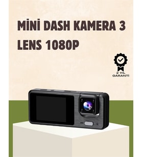 Full Hd 3 Kanallı Araç Kamerası – Akıllı Çözümlerle Sürüş