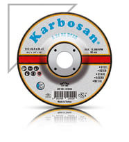 Karbosan Metal Taşlama Diski 115*6.4 (Siyah)
