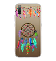 PrintiFy General Mobile GM 10 ile Uyumlu Nazar Boncuğu 6  Kamera Korumalı Şeffaf Silikon Kılıf