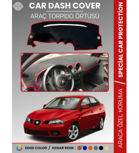 SEAT CORDOBA (2001-2008) Torpido Örtüsü Ön Göğüs Koruma Torpido Koruma Birebir Uyum Kaymaz