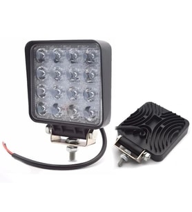 16 Ledli Kare Far 12V-80V