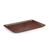 Tria Verzalit Servis Tepsisi - 37X53 cm - kaymaz yüzeyli - ahşap desenli 10 Adet