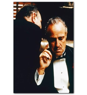 Cakatablo Marlon Brando The Godfather MDF Tablo