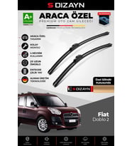 Fiat Doblo 2 Ön Cam Silecek Seti 2010-2022 Premium Araca Özel 60-40 Cm A+ Kalite