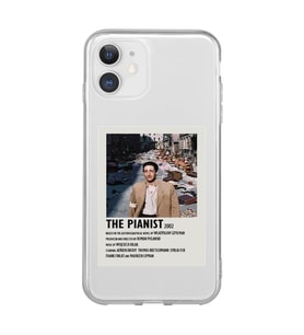 Iphone 11 Uyumlu The Pianist Tasarımlı Şeffaf Telefon Kılıfı
