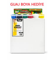 25*35 Rich Academy Kanvas Tuval (Beyaz)