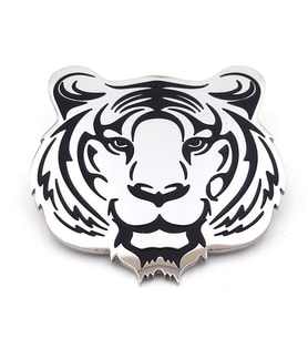 Bengal Kaplanı Tiger Paslanmaz Çelik Rozet Broş Pin Yaka Süsü RZ293