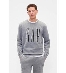 Gap V-Lw Db Fleece Erkek Sweatshirt