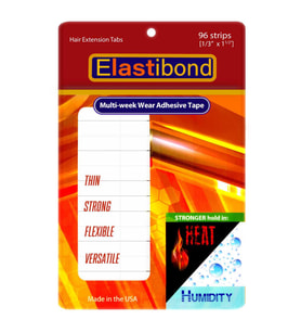 True Tape Elastibond Hair Extension Tape - Bant Kaynak Bandı (4 cm x 0,8 cm) 96 Adet