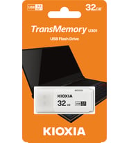 32GB USB3.2 GEN1 KIOXIA BEYAZ USB BELLEK LU301W032GG4