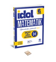 6. Sınıf İdol Matematik Konu Özetli Etkinlikli Soru Bankası ve Telefon Standı
