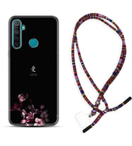 Realme 5i 5 Pro 6i 7 Pro 8 Kılıf Boyun Asklı Rasta Silikon Love 1629