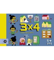 3x4