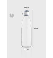 Renga Zen 1000 ml Cam Şişe 181001 Fuşya (Mavi)