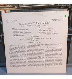 Ketelbey* - New Symphony Orchestra Of London* Conducted By Robert Sharples* – In A Monastery Garden The Immortal Works Of Albert W. Ketèlbey 1959 lp (Çok Renkli)