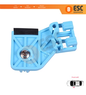 VW Polo MK4 6Q 9A 9N 9N3 9A4 4/5-Kapı HB Sedan 6Q4837461 İçin Ön Sol Cam Kriko Tamir Klipsi L2