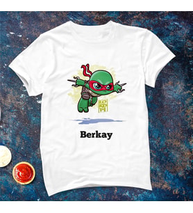 Ninja Kaplumbağalar Tişörtü ( Çocuk - Büyük ) Kişiye Özel