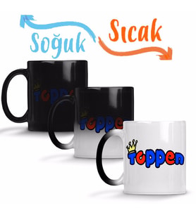 Toppen Sihirli Kupa Bardak Porselen