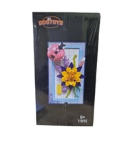 DOSTOYS 115-11 MİNİ ÇİÇEK BLOK OYUNCAK AY IŞIĞINDA GÜZELLİK 313 PARÇA 6+