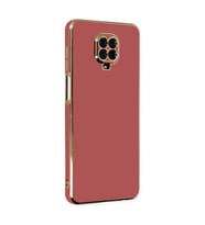 Xiaomi Redmi Note 9 Pro Kılıf Volet Silikon - Kırmızı