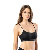 KOTA 6312 İp Askılı Pedli Elastan Yarım Atlet Spor Sütyeni Büstiyer 80 -85 Beden